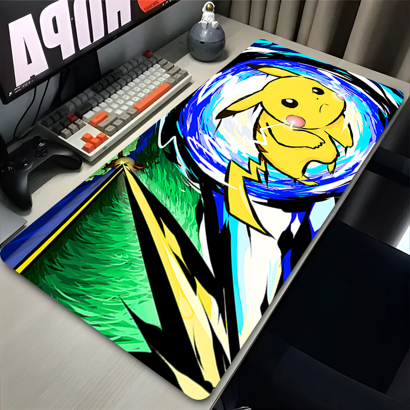 Mouse Pad P-pokemon Pikachu Co - Desk Setup Accessories 评论和价格